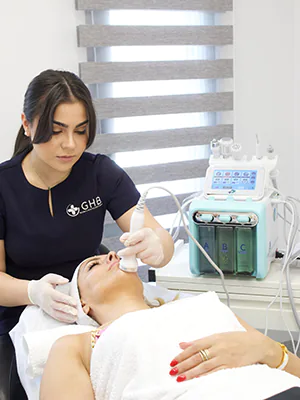 Ongoing Facial Treatment At GHB Clinic London