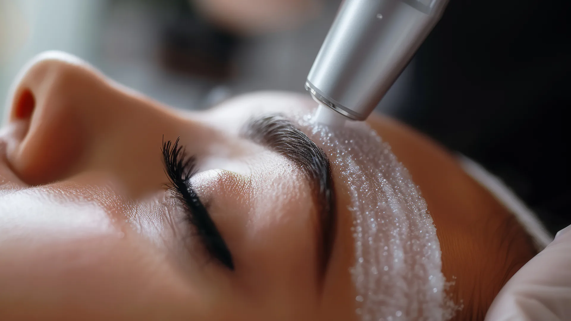 Resizable background image representing Microdermabrasion