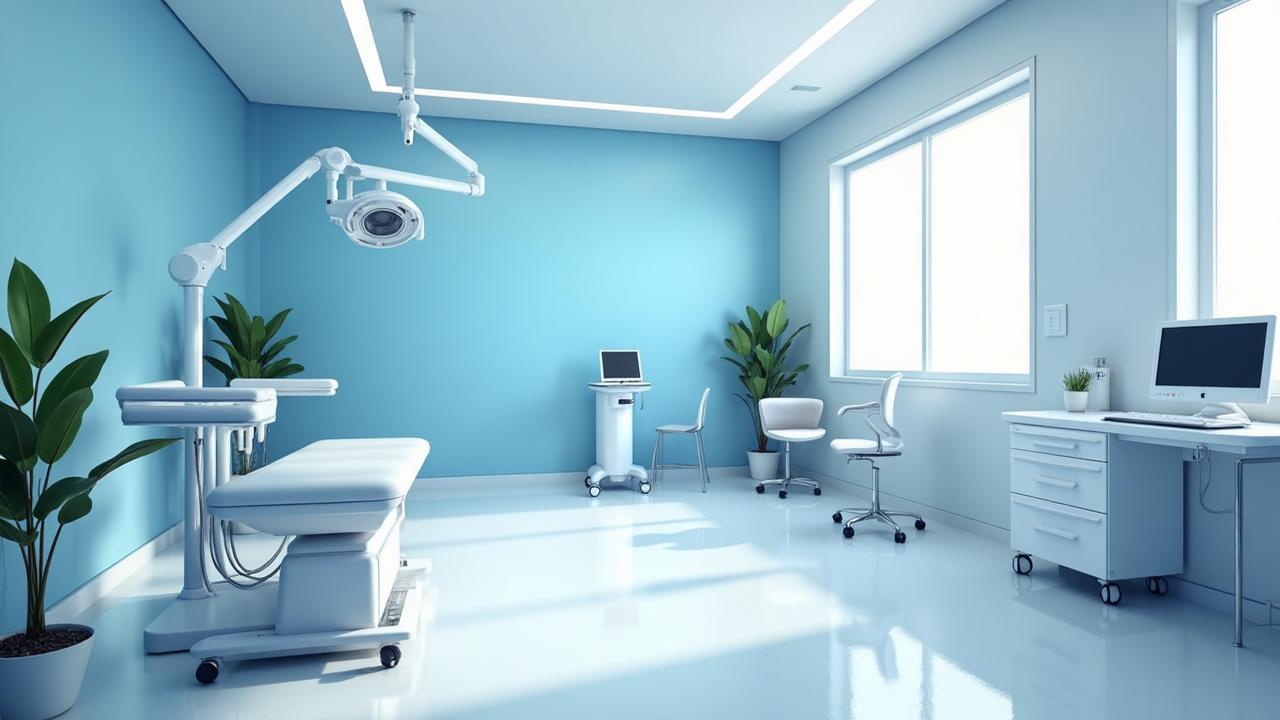 Treatment room at GHB Clinic